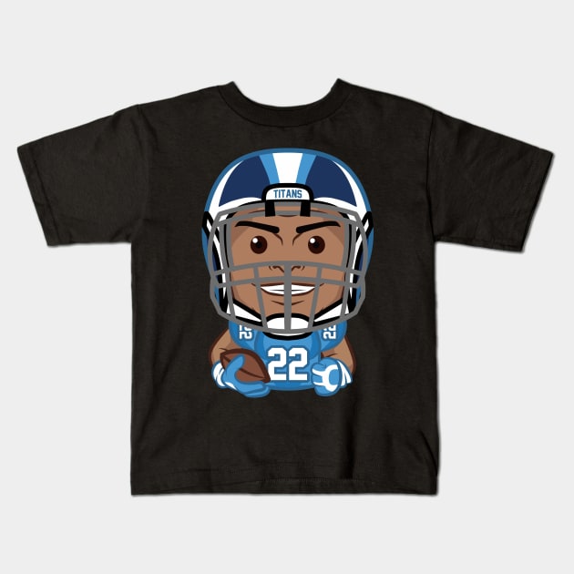 Derrick Henry Kids T-Shirt by Mudahan Muncul 2022